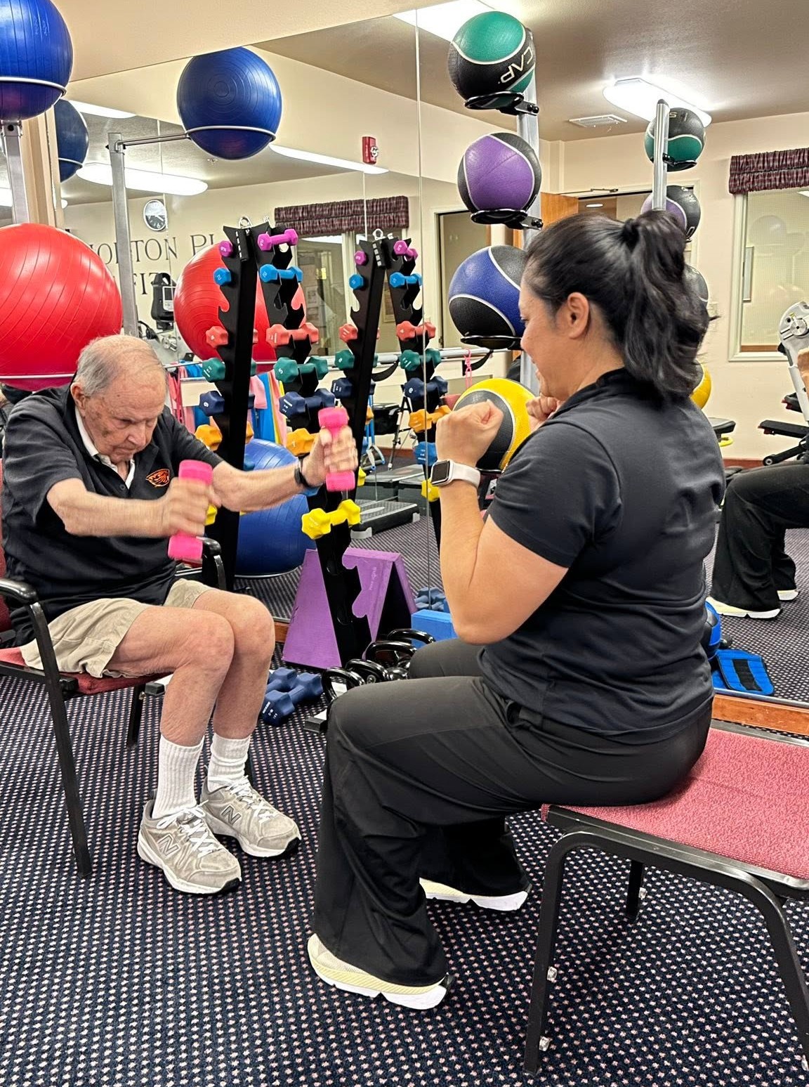 Exercise Classes Provided by Horton Plaza Medford Oregon retirement community